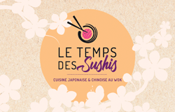 Restaurant  Cacher Le Temps des Sushis