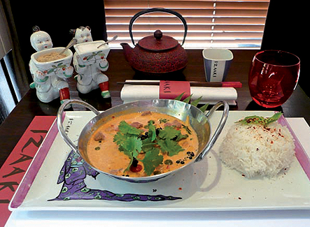 Recette Cacher Curry de canard Thai par Izaaki